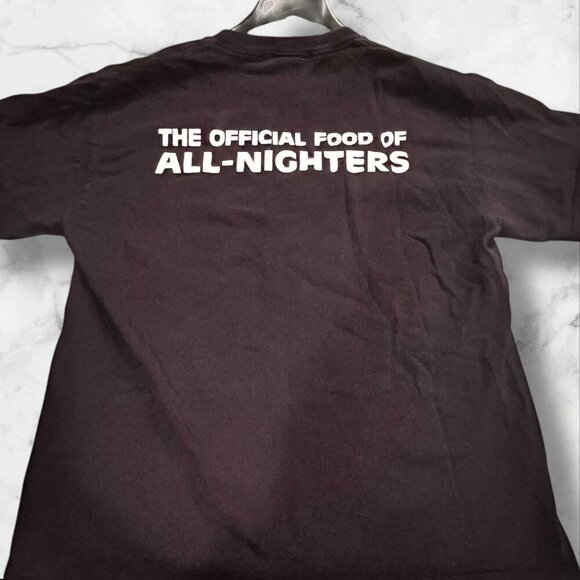 Vintage White Castle Delta Pro Weight Black Crew Neck T-Shirt Adult M - Picture 10 of 12